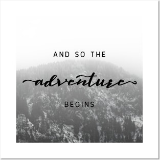 And So The Adventure Begins VII Posters and Art